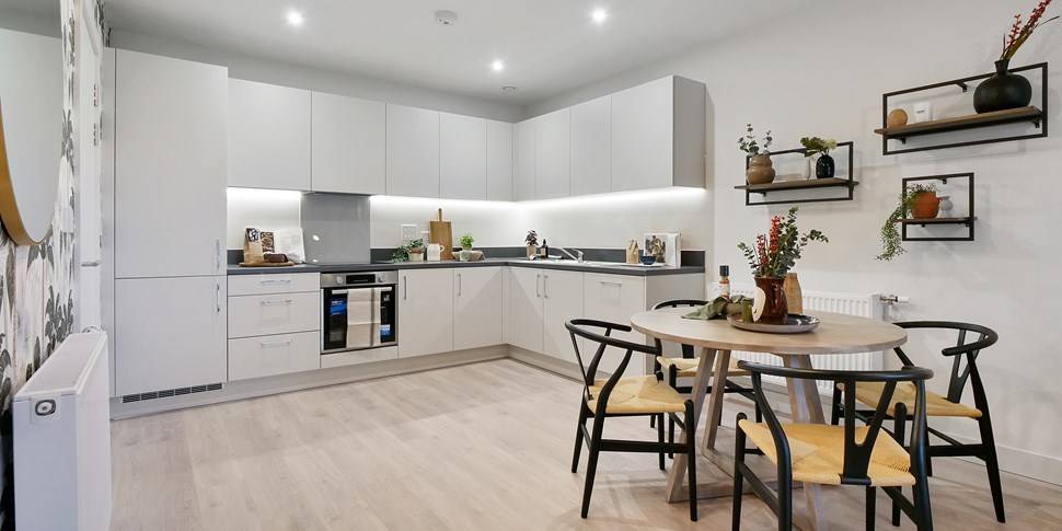 Interior design – Heron Quarter at Woodberry Down#